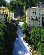 Badgastein waterfall
