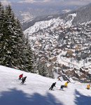 Brides-les-Bains, slopes above the village