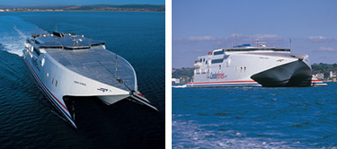 Condor Express and Condor Vitesse Fast Ferries France Channel Islands