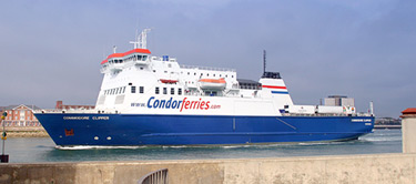 Condor Commodore Clipper ferry prices timetables booking