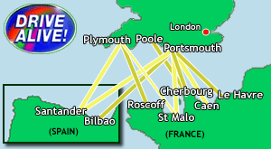 Brittany Ferries routes