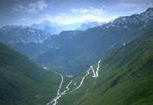 high alpine pass