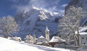 snowy alpine scene bernese oberland