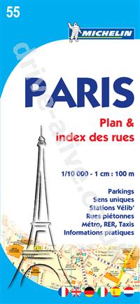 Paris Plan and Street Index