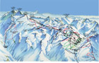 Les Deux Alpes piste map
